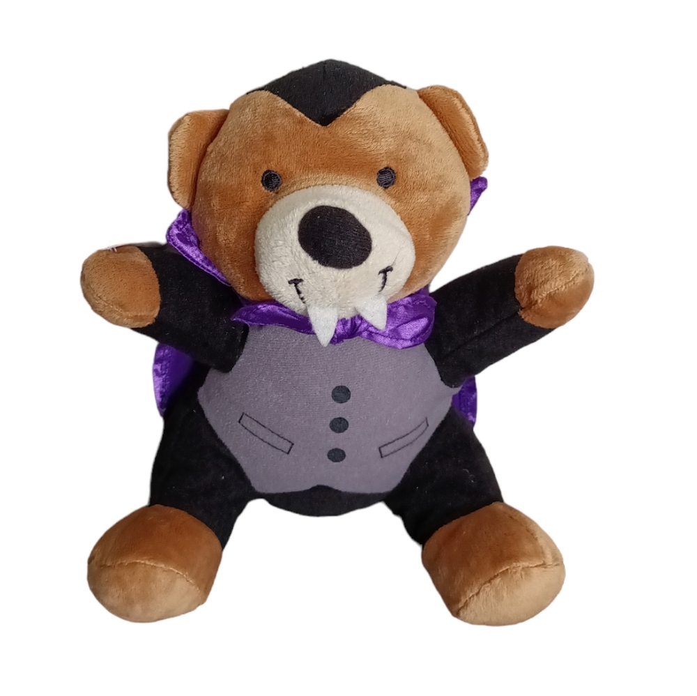 Hallmark Halloween Bear Stuffed Vampire